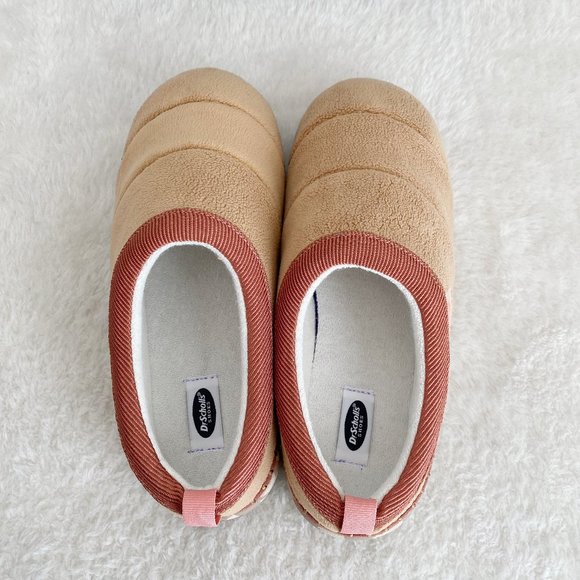 DR. SCHOLL'S Women's Cozy Vibes Slippers, Shearling, Nude, Size 7.5/8/8.5/9 - Picture 5 of 7